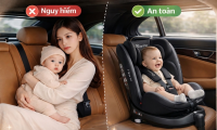 5 Sai lầm nguy hiểm khi cho trẻ ngồi ô tô mà hơn 90% bố mẹ mắc phải