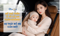 Bế trẻ trên ô tô có an toàn không? Sự thật bố mẹ cần biết